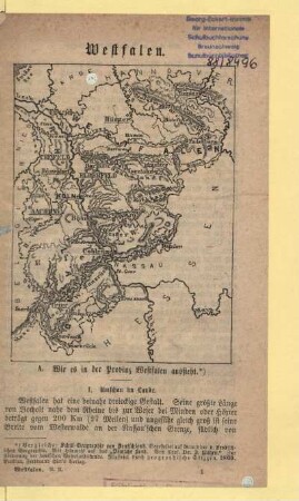 A. Wie es in der Provinz Westfalen aussieht