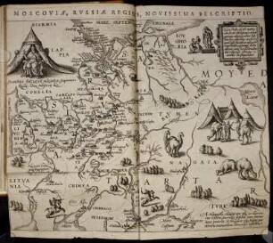 Moscoviæ, Russiæ Regionis, Novissima Descriptio.