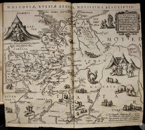 Moscoviæ, Russiæ Regionis, Novissima Descriptio.