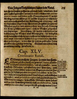 Cap. XLV. Continuatio Rotuli.