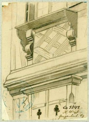 Gengenbach Verzierter Fensterrahmen