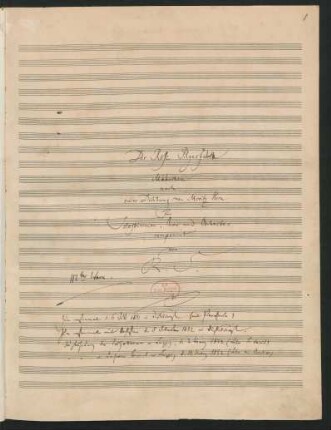 Der Rose Pilgerfahrt; op. 112