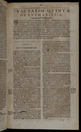 Tractatio Quinta De Eucharistia, Quatenus est Sacrificium.