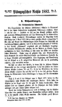 Die Gelehrtenschulen Dänemarks