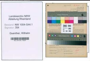 Entnazifizierung Wilhelm Guenther , geb. 29.08.1891 (Stadtinspektor)