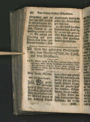 XII. Von den göttlichen Gnadenmitteln ... .