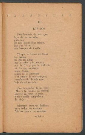 III - Los dos