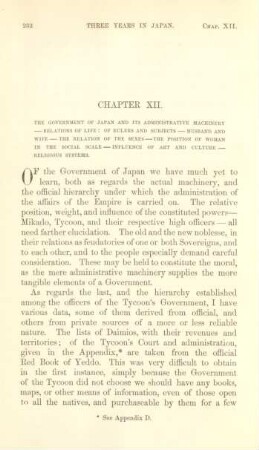 Chapter XII. The Government of Japan and its administrative machinery ...