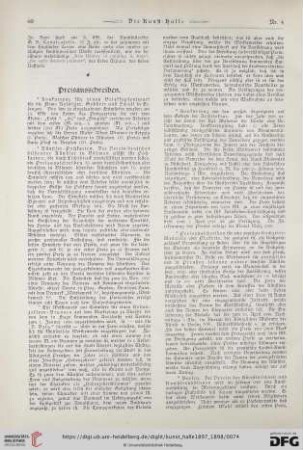 Preisausschreiben