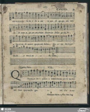 VII. Quo nate Dei; SWV 59