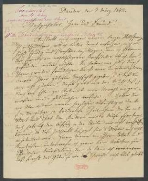Brief an Siegfried Wilhelm Dehn : 07.03.1842