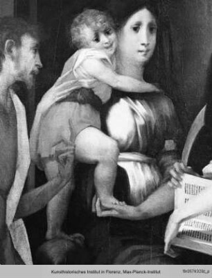Maria mit Kind, Johannes der Täufer und Bartholomäus