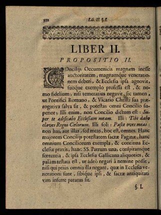 Liber II. Propositio Parisiensis II.
