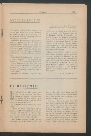 El bohemio