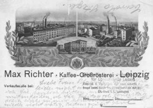 Max Richter: Kaffee-Großrösterei, Leipzig
