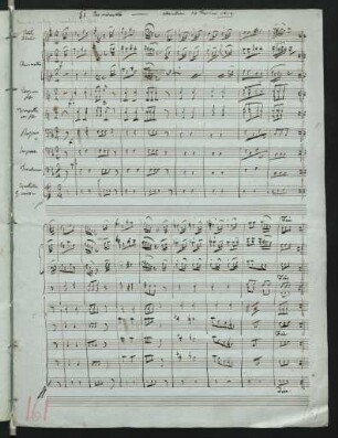 Geschwindmärsche; winds, percussion; F-Dur