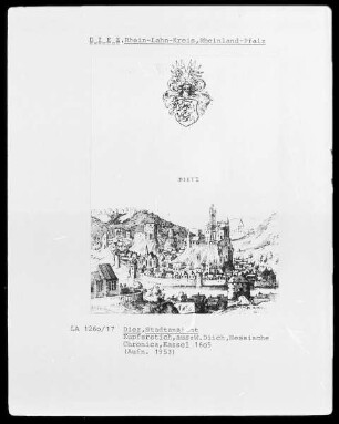 Stadtansicht von Diez
