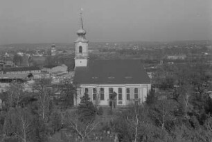Dresden-Friedrichstadt. Matthäuskirche (1728-1730, M. D. Pöppelmann) und Friedhof (Anlegung 1725)