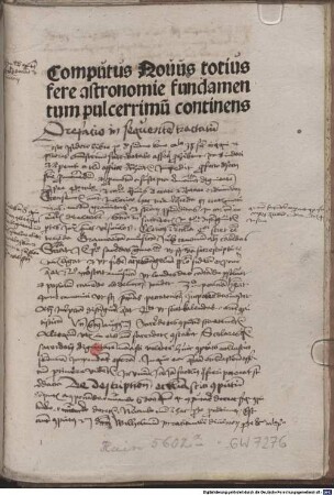 Computus Cracoviensis : Kap. 1-18. Kommentar in erweiterter Fassung