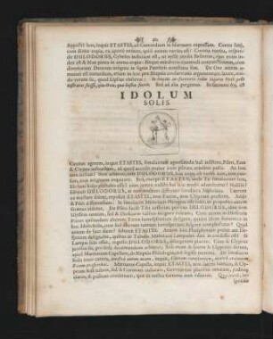 Idolum Solis.