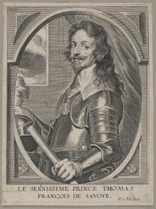 Bildnis des Thomas Francois de Savoye