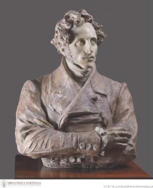 Bildnisbüste des Komponisten Vincenzo Bellini