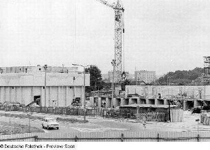 Opernhaus. Funktionsgebäude