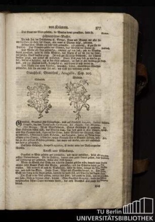 Cap. 205. Bauchheil, Grundheil, Anagallis.