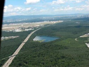 Badesee Walldorf, Flughafen Frankfurt/Main, BAB A 5