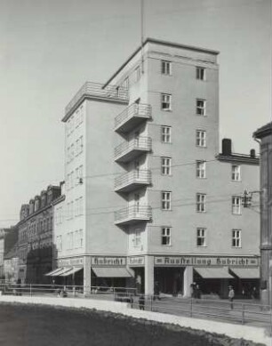 Freiberg, Hochhaus : Freiberg. Hochhaus, Bahnhofstraße