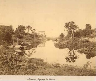 Manaos, Igarapé do Correio. Rio Amazonas