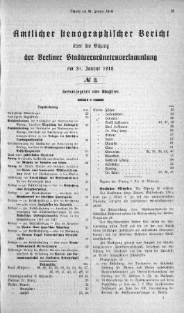 No. 3, 31. Januar 1918