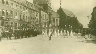 Neusser Sappeur-Korps, Parade 1925
