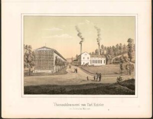Thonschlämmerei von Carl Krister in Seilitz bei Meissen