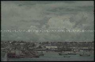 Boote im Hafen von Taganrog