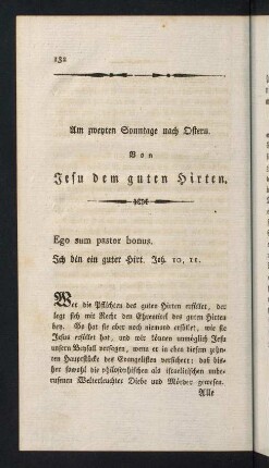 312-339, Am zweyten Sonntage nach Ostern.