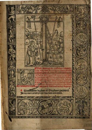 Postillae maiores in epistolas et evangelia : per totius anni decursum