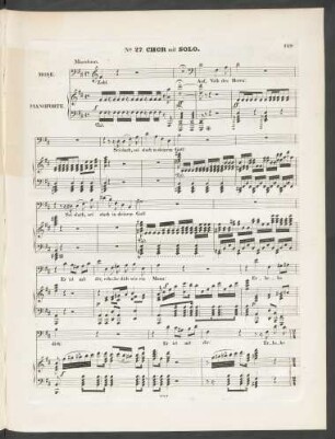 No. 27. Chor mit Solo