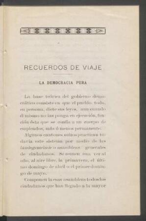 La democracia pura