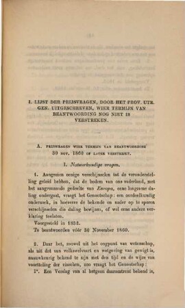 Naamlijst der leden van het Provinciaal Utrechtsche Genootschap van Kunsten en Wetenschappen. 1859