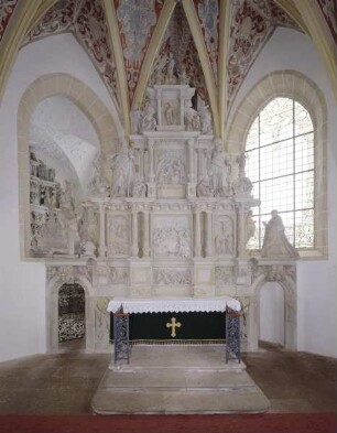 Epitaphaltar für Rudolph von Bünau (gest. 1592) und seine Gemahlin Anna von Schleinitz (gest. 1591)