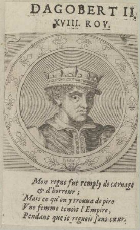 Bildnis des Dagobert II.