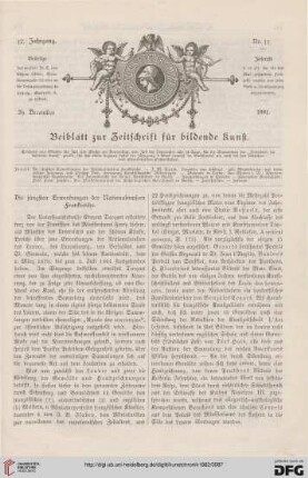 Heft 11 (29. Dezember 1881)