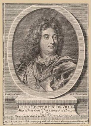 Bildnis Villars, Claude Louis Hector de