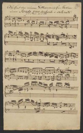 Rondos; clavier (clavicordo); e-Moll; H 272; Wq 66