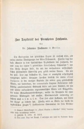 641-655 Zur Textkritik des Propheten Jephania
