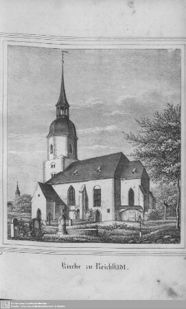 Kirche zu Reichstädt : zu Lieferung 3