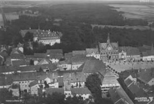 Rathaus von Dahlen : Blickrichtung Nordosten