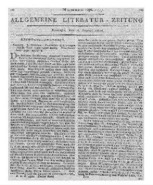 Köchy, C. H. G.: Civilistische Erörterungen. Slg. 1.Leipzig: Fleischer 1797