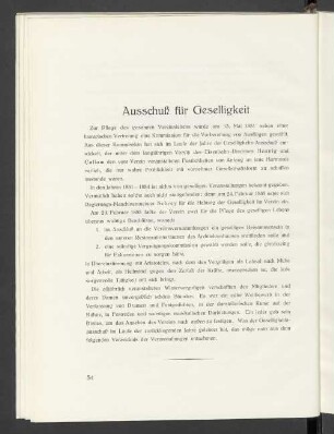Ausschuss für Geselligkeit